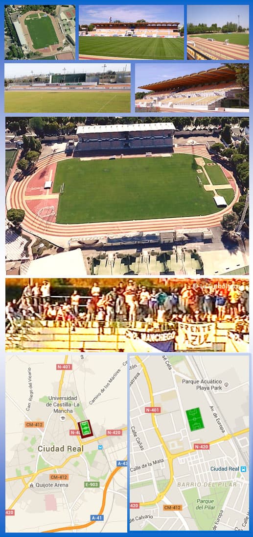 Estadio Municipal Rey Juan Carlos I - fútbol in Ciudad Real