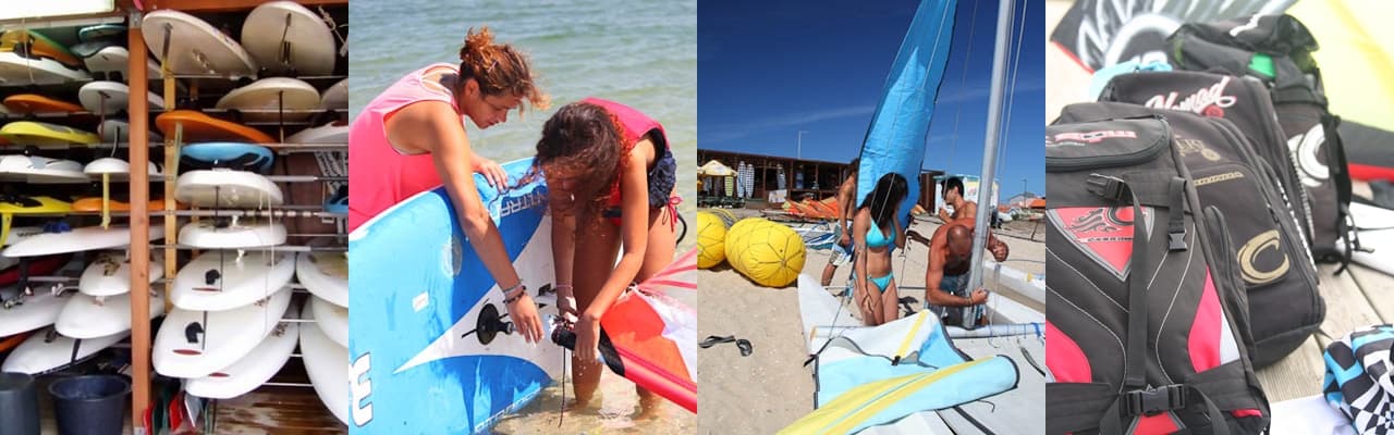 Escola Kitesurfalgarve, aluguer material - kitesurf in Quarteira
