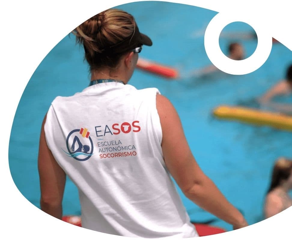 Diser esportiu. Socorrismo. Socorristas. Escuelas de verano - natacion in Gandia