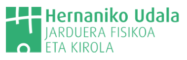 Hernaniko Kiroldegia. - natacion in Hernani