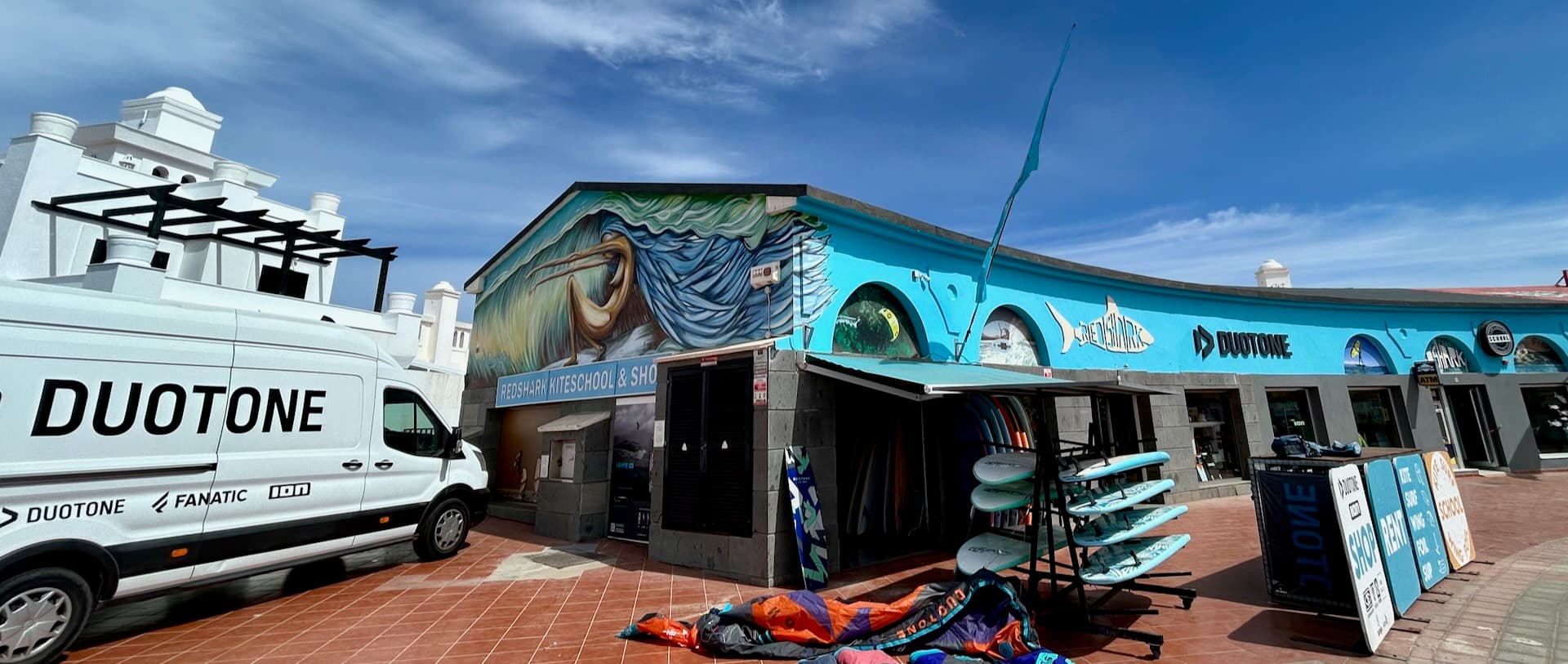 RedShark DUOTONE Kite Wing and SurfCenter - kitesurf in Corralejo