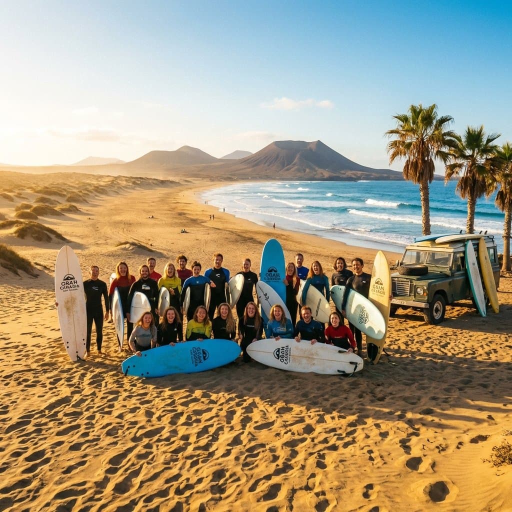 WAYASURF Gran Canaria Surf School & Surfcamp - surf in Playa del Hombre