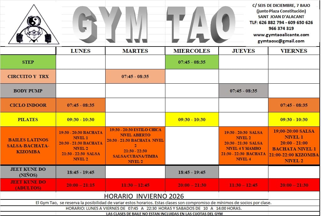 GYM TAO SANT JOAN - boxeo in Sant Joan