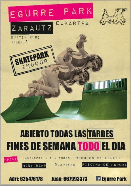 Indoor Zarautz - skateboard in Zarautz