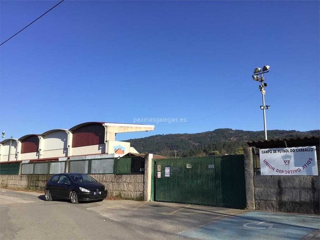 Campo de futbol do carballo U.D. Atios - fútbol in O Porriño