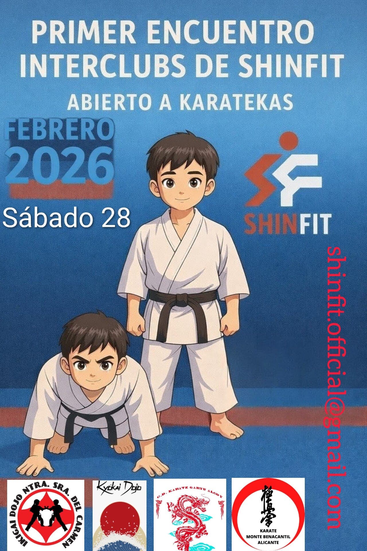 SHINFIT (vacaciones hasta 3/2/26) - karate in Mutxamel