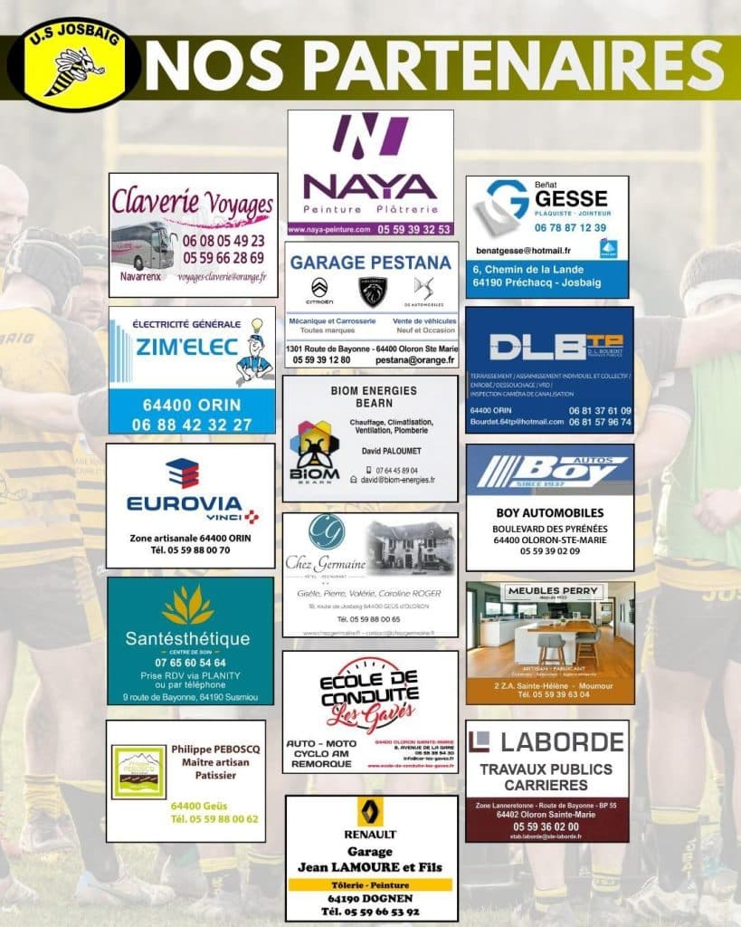 USJosbaig Stade André Mayca - rugby in Saint-Goin