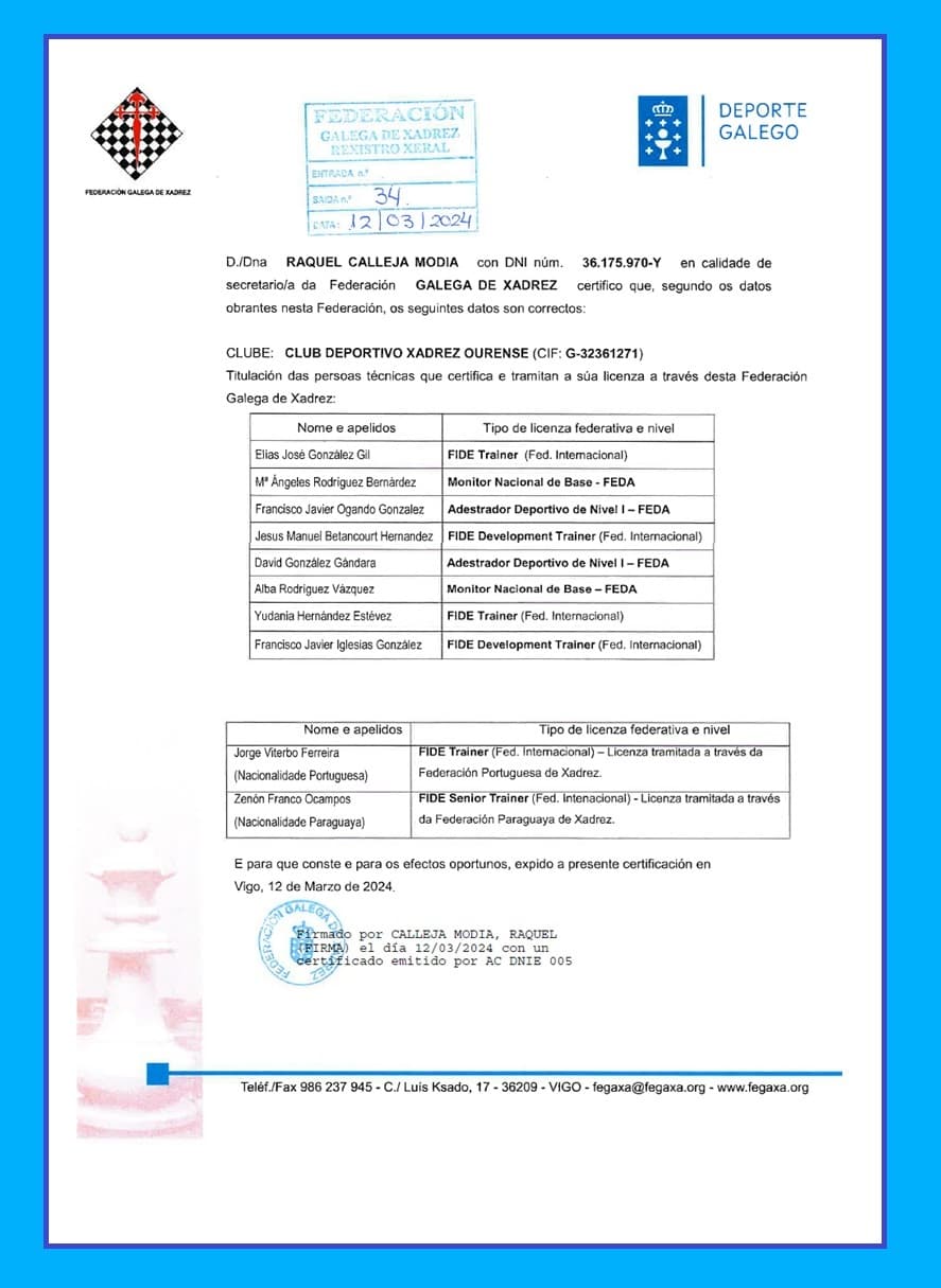 Club Xadrez Ourense - fútbol in Ourense