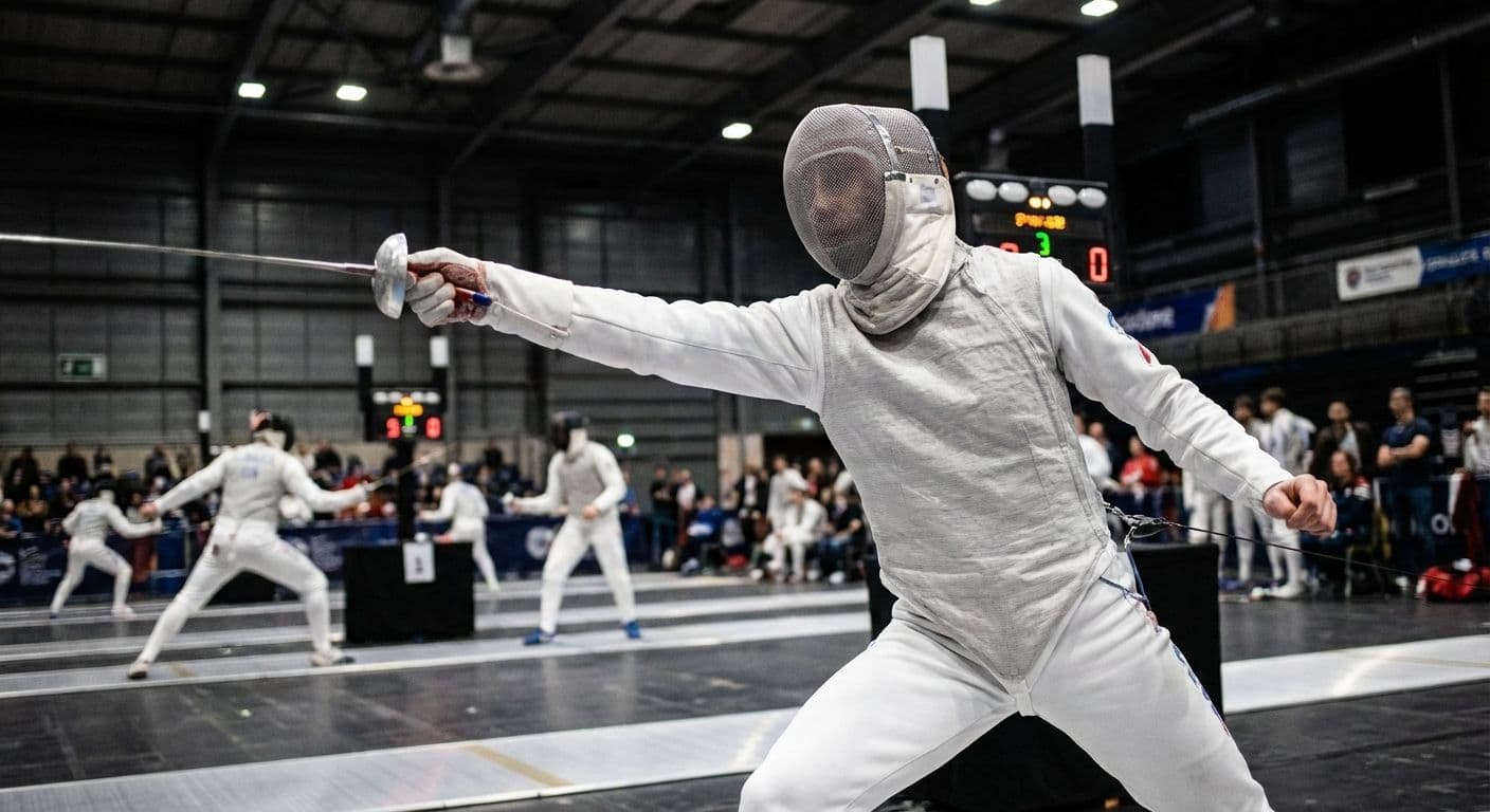 Esgrima: La técnica del ataque sorpresa que domina torneos internacionales