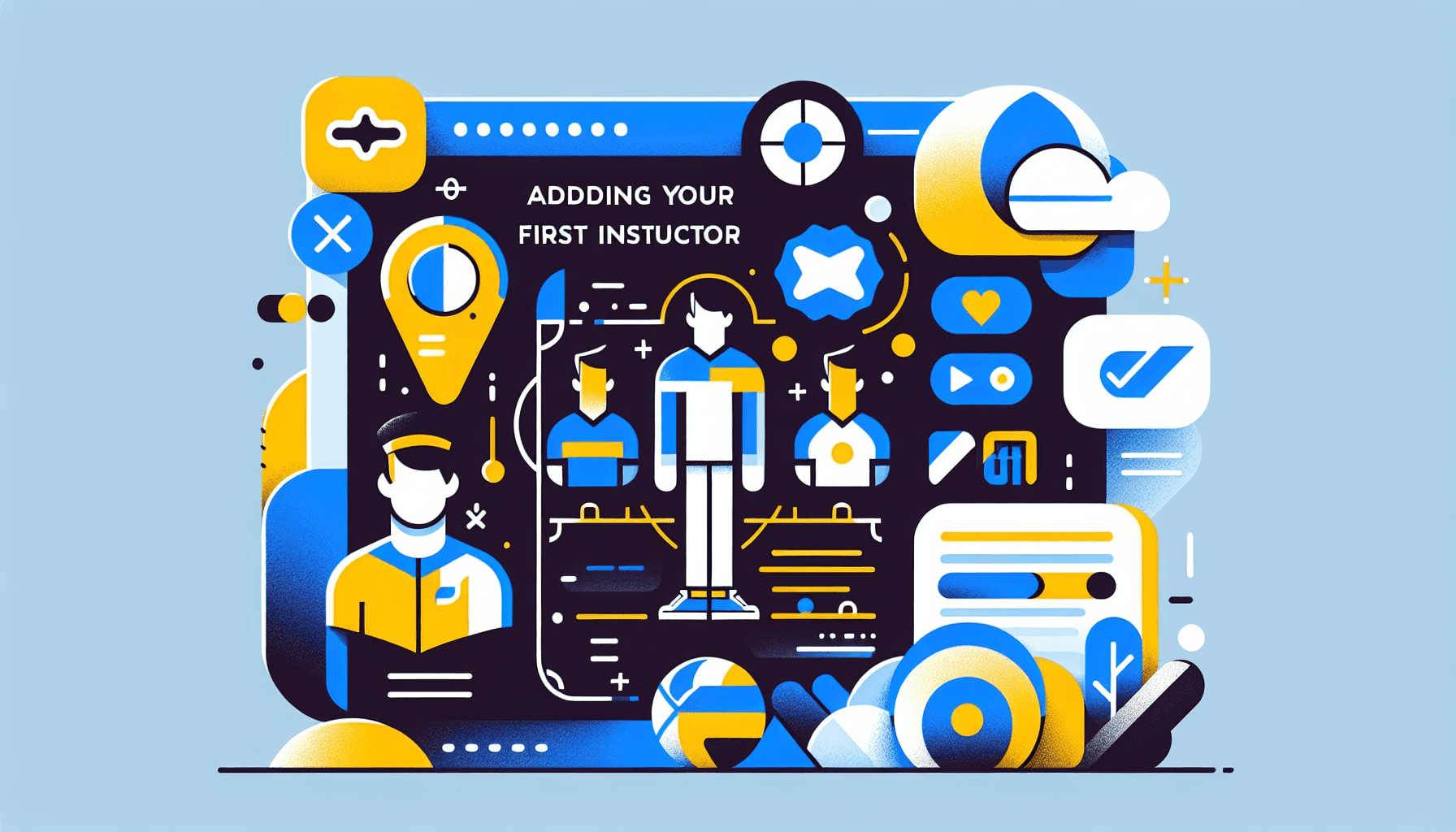 Añadir tu primer profesor