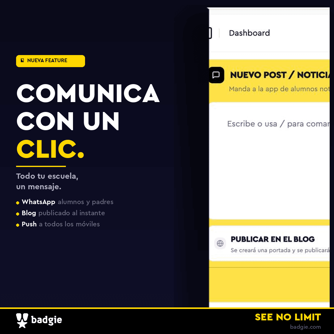 Comunica con un clic: así funciona la nueva función Express de Badgie