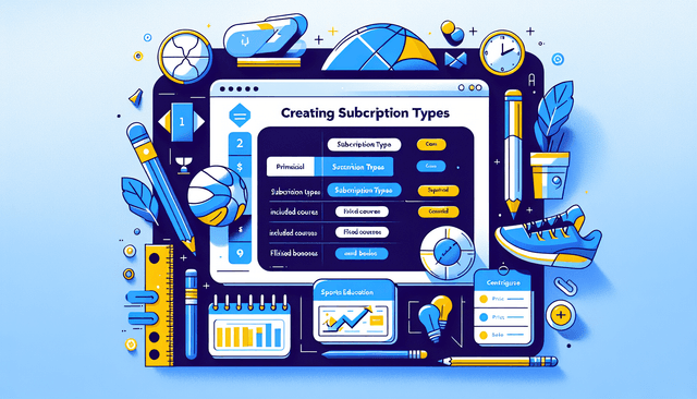 Crear tipos de suscripción
