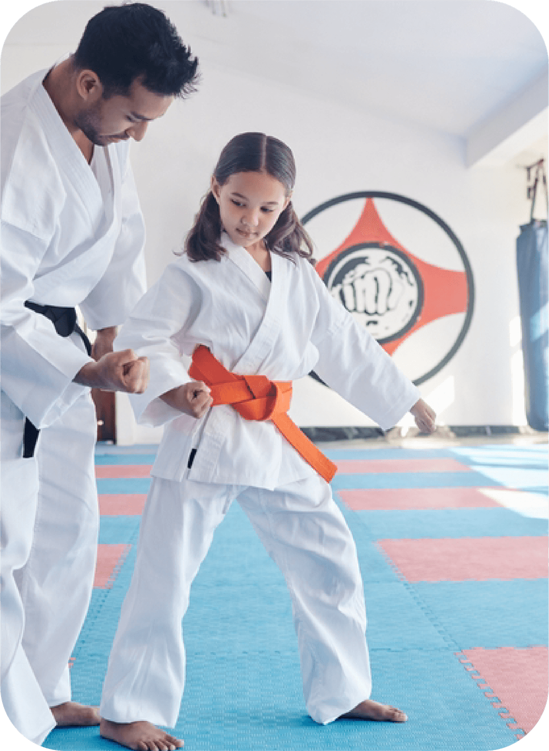 Club KAM Karate fent servir Badgie